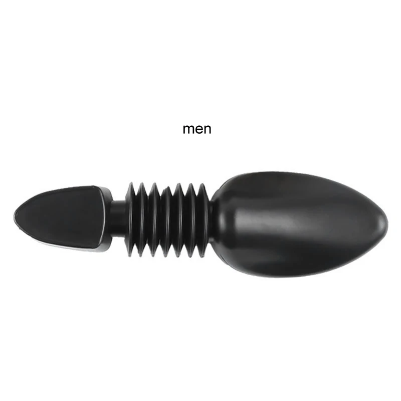 black plastic inflatable air adjustable men shoes stretcher