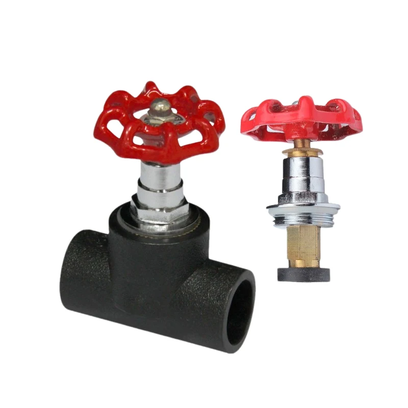 PE docking lifting cut-off valve, tap water pipe stop valve switch