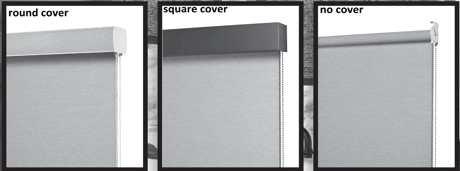 DC power motorized commercial roller window blinds