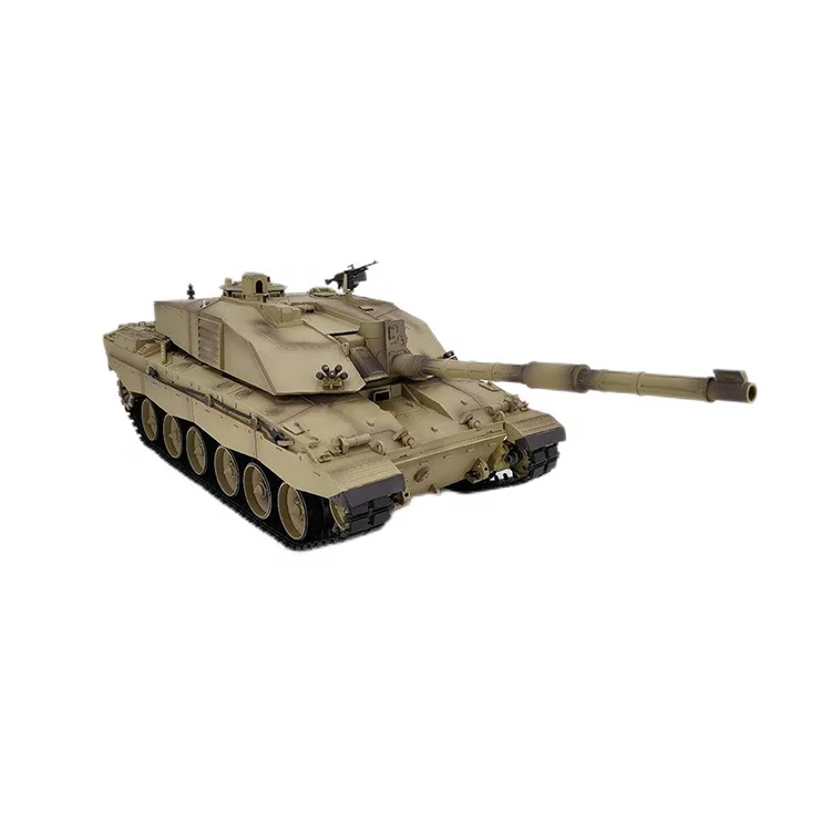 Henglong 3908-1 PRO 1/16 British Challenger 2 Battle RC Tank 2.4Ghz Military Smoke Sound Radio Remote Control Tank Model Gifts