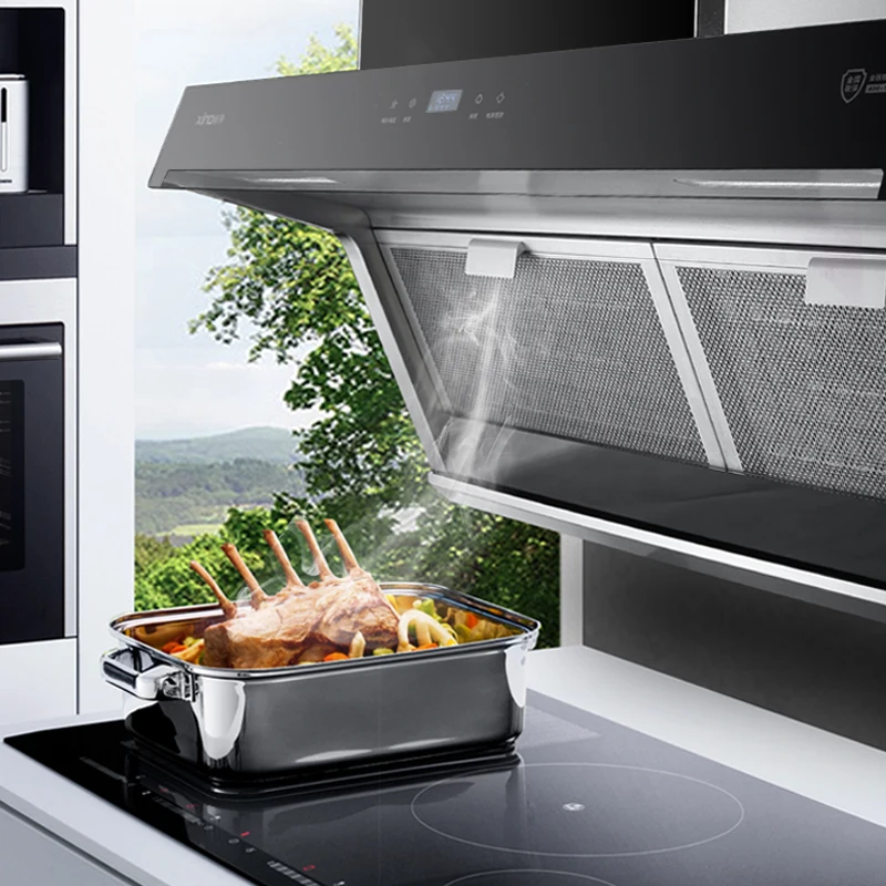 New Listing Kitchen Range Hood Home Smart Range Hood Fashion Design Practical Range Hood