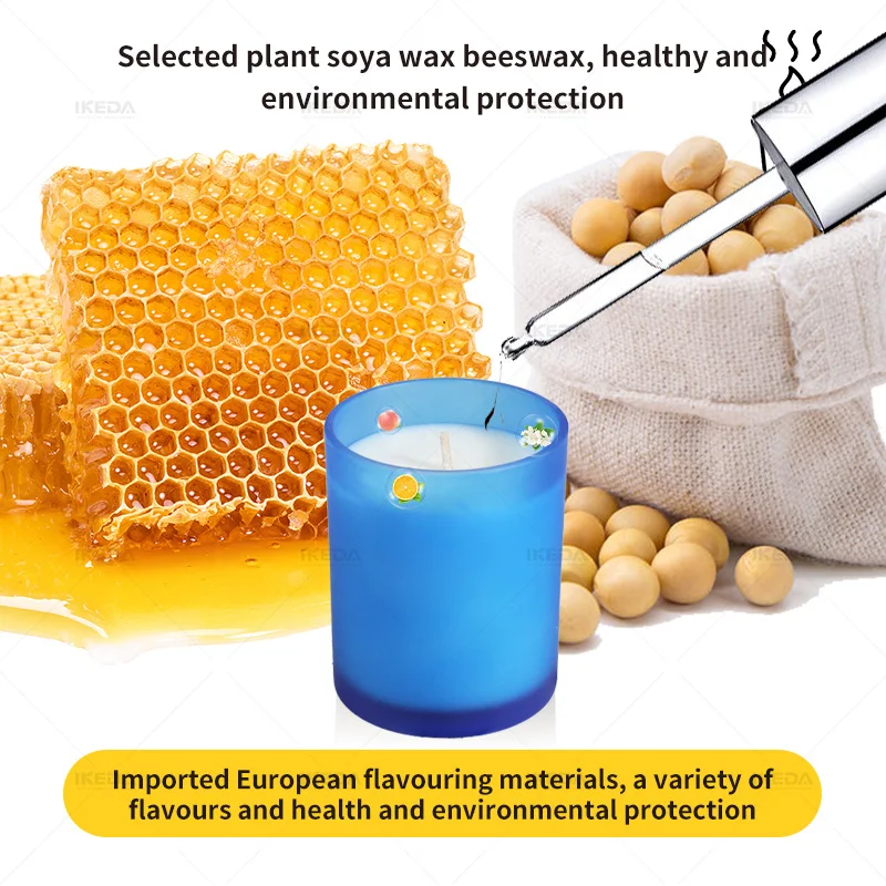 Luxury Custom Logo Wholesale Custom Packing Private Label Flower Organic Relax Home freshener Christmas Soy Wax Scented Candle