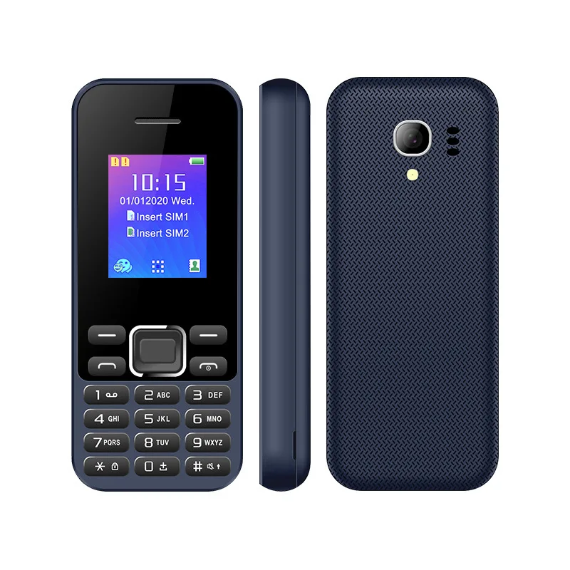 B350E кнопочный мобильный телефон 1 77 дюйма Quad Sim фонарик MP3 FM камера 4Sim дешевый сотовый