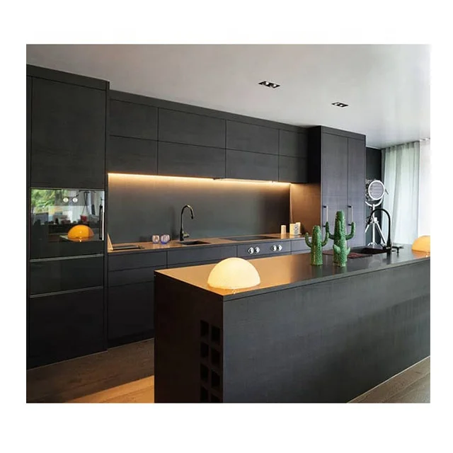 VAPSINT customized 3D high quality wholesale pvc design modern kitchen cabinet