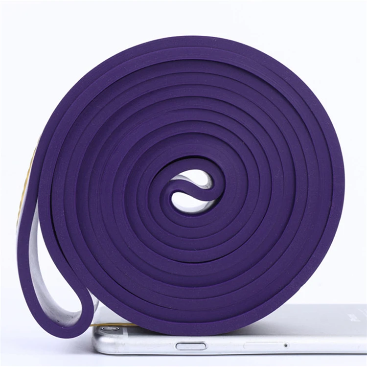 SHENGDE Elastic Fitness Resistance Band Set Custom Logo Latex Loop Workout Set Wholesale