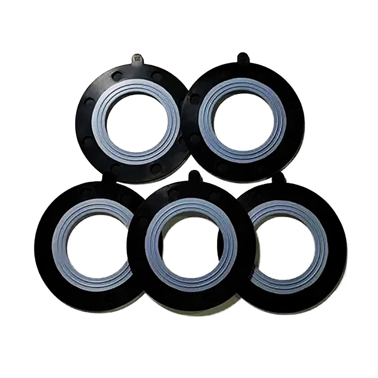 Полнолицевая PTFE соединенная EPDM прокладка для фланца