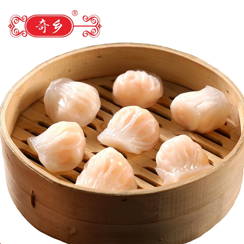 Frozen food instant food high quality top sales dim sum delicious dumpling 360g high certificated Vegetarian shrimp dumpling