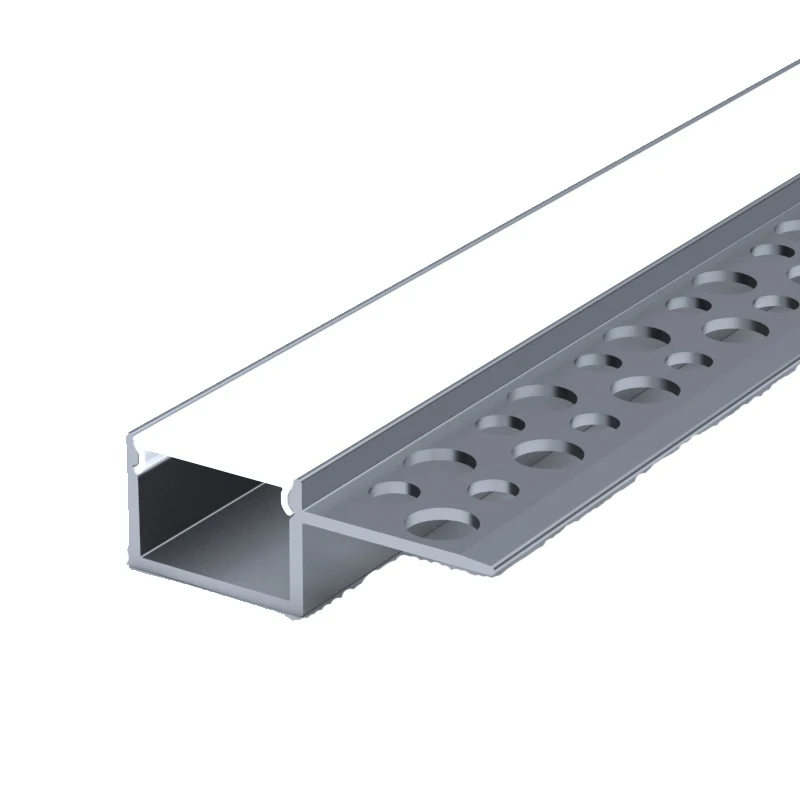 led light strip ceiling diffuser channel extruded aluminum  channel profile