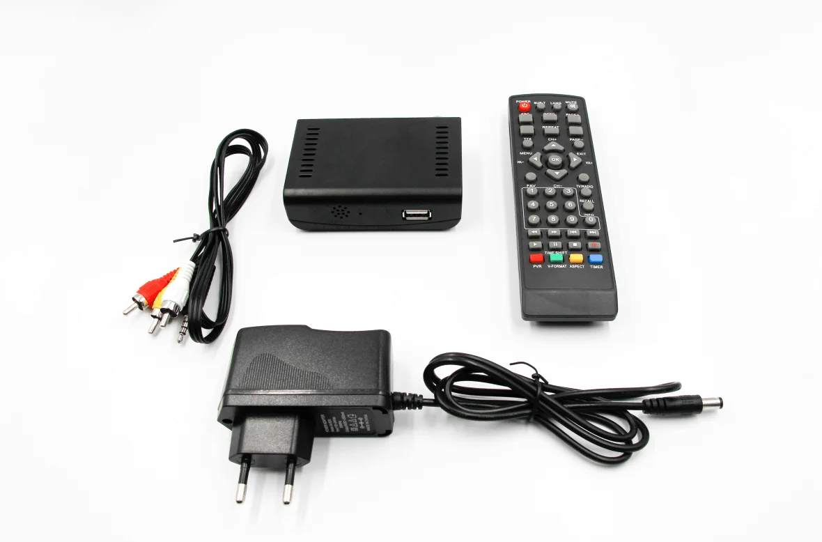 Junuo STB Digital TV Receiver DVBT2 TV Decoder STB WIFI Dongle Set Top Box DVB T2 Set-top Box