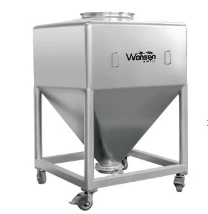 Stainless steel Automatic Pharmaceutical blender IBC Bin