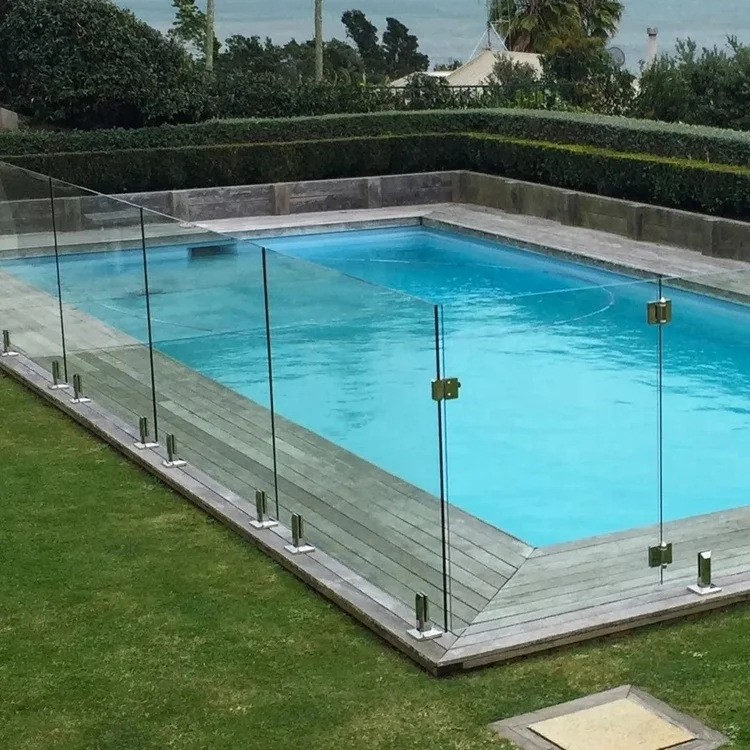 EKOO casting made stainless steel deck mount frameless glass balustrade spigot 12mm glass