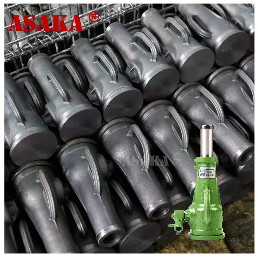 High Lift Construction Building Hand Tool Worm Gear 3.2 Ton Load Screw Jack