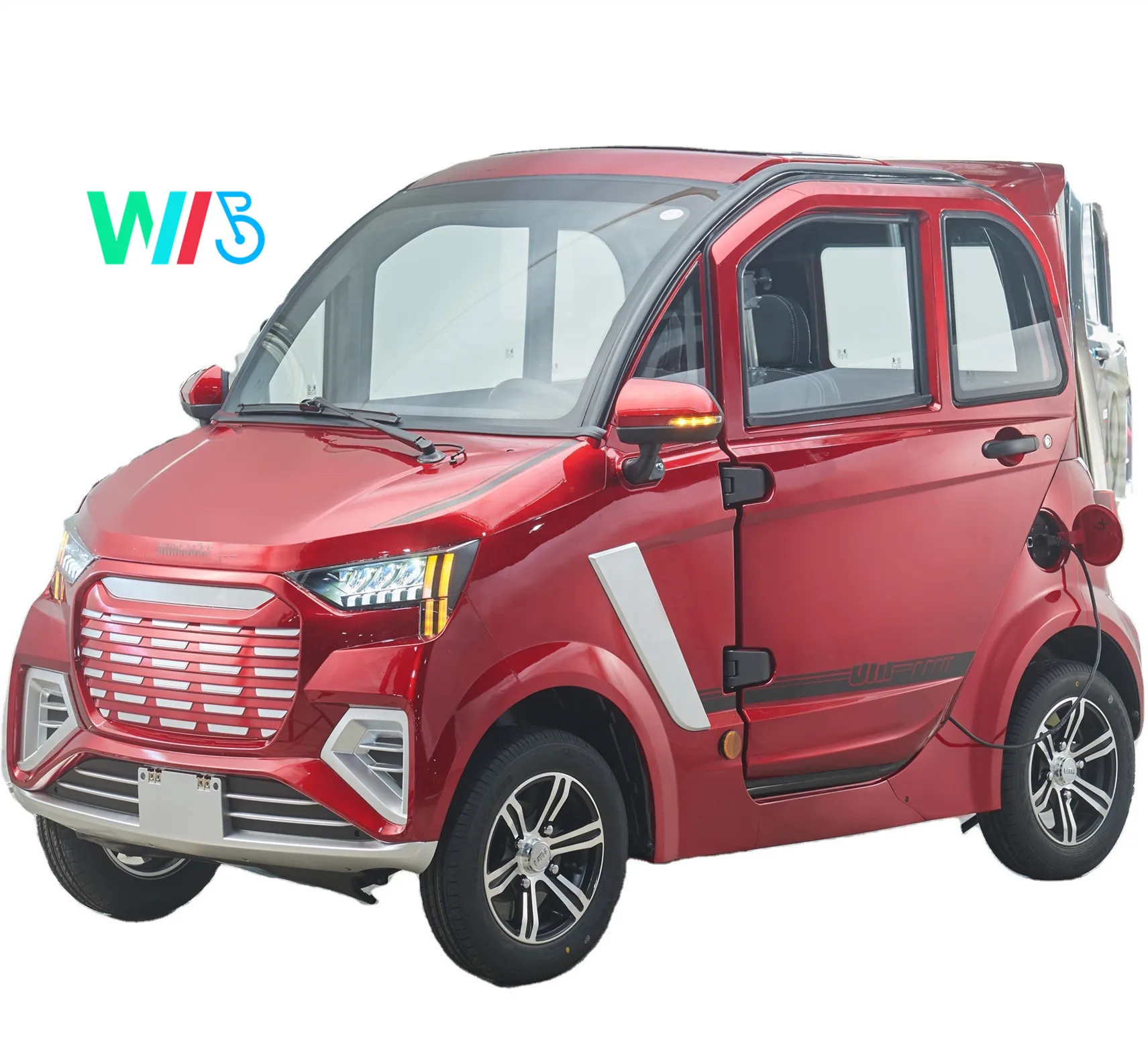 Cheap Fashionable Approved 2 Passengers Electric Mini Vehicle/Car with Enclosed Door Without Driving Licence