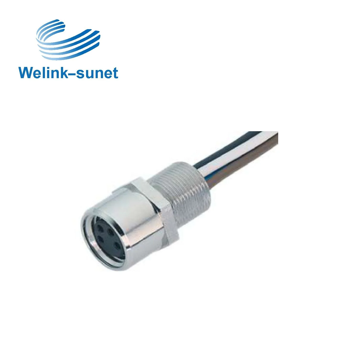 M8 серии A код мужской водонепроницаемый разъемы для светодиодные жгута проводов