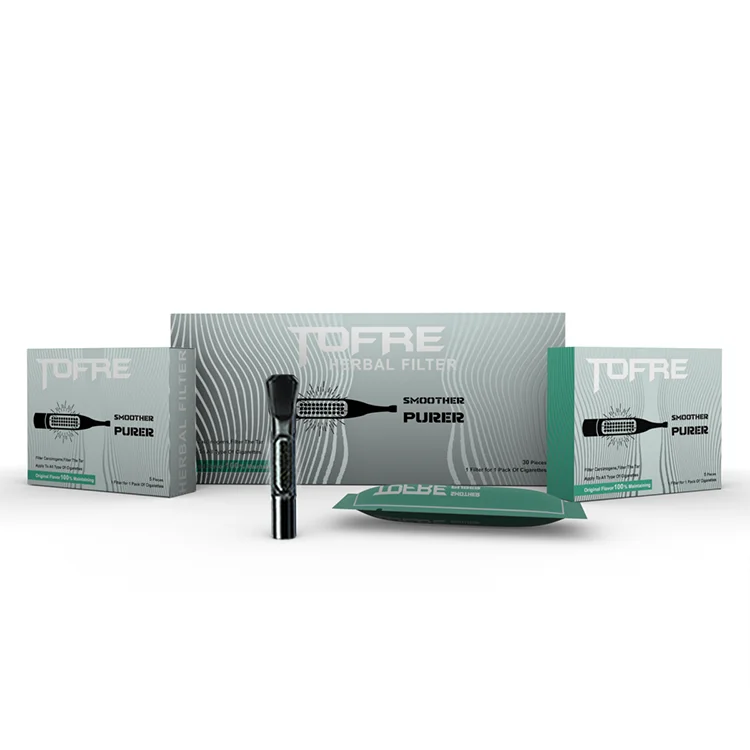 Tofre New Development Disposable Cigarette Filters Smoking Pipe Filters Cigarette Filters For Rolling