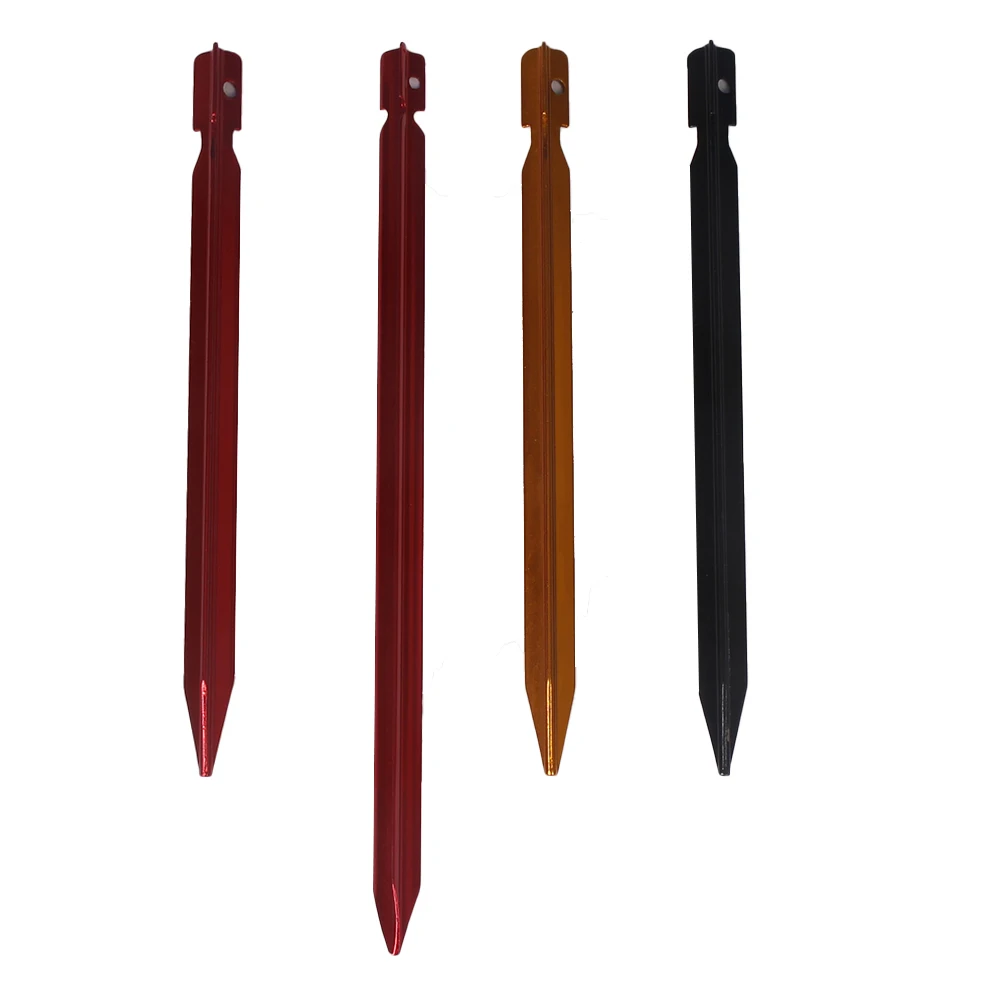 plastic outdoors metal sand tent pegs stakes question mark tent pegs