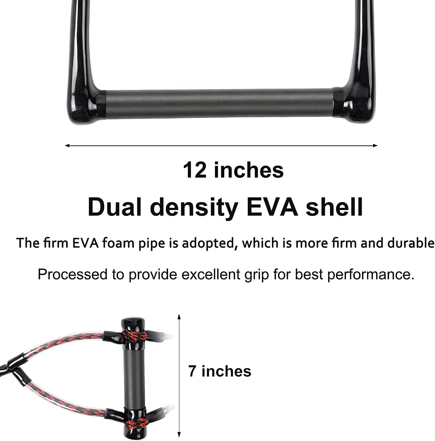 Water Sport Line With Eva Handle. Ideal For Water Ski, Wakeboard, Kneeboard Wakeboard Rope