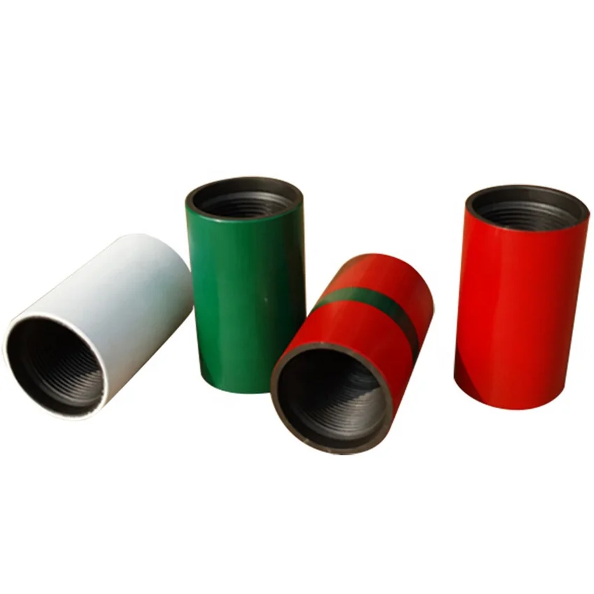 Factory wholesale API 5CT 1.9 to 4 1/2 inch J55 L80 N80 P110 Tubing Coupling