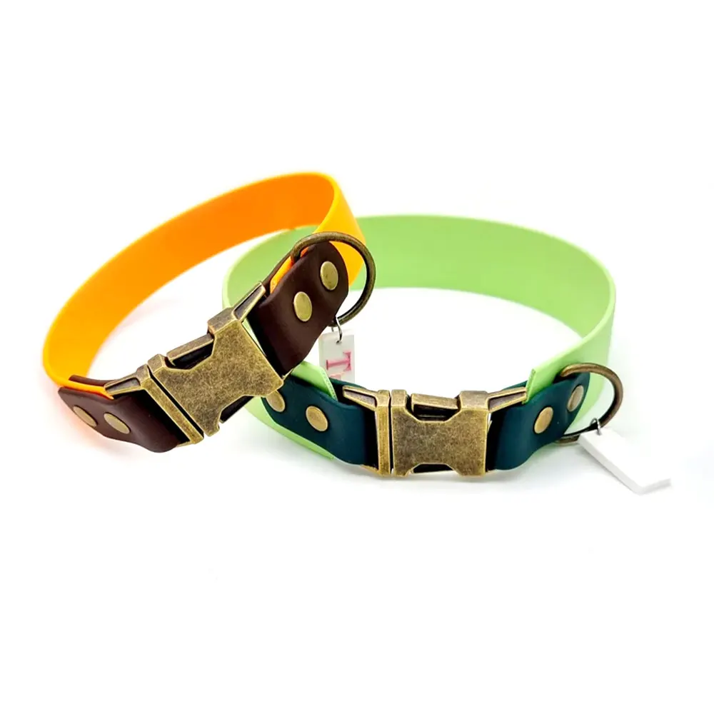 Luxury Heavy Duty Choke Chain Dog Collar Slip Martingale P Chain PVC Dog Choke Chain