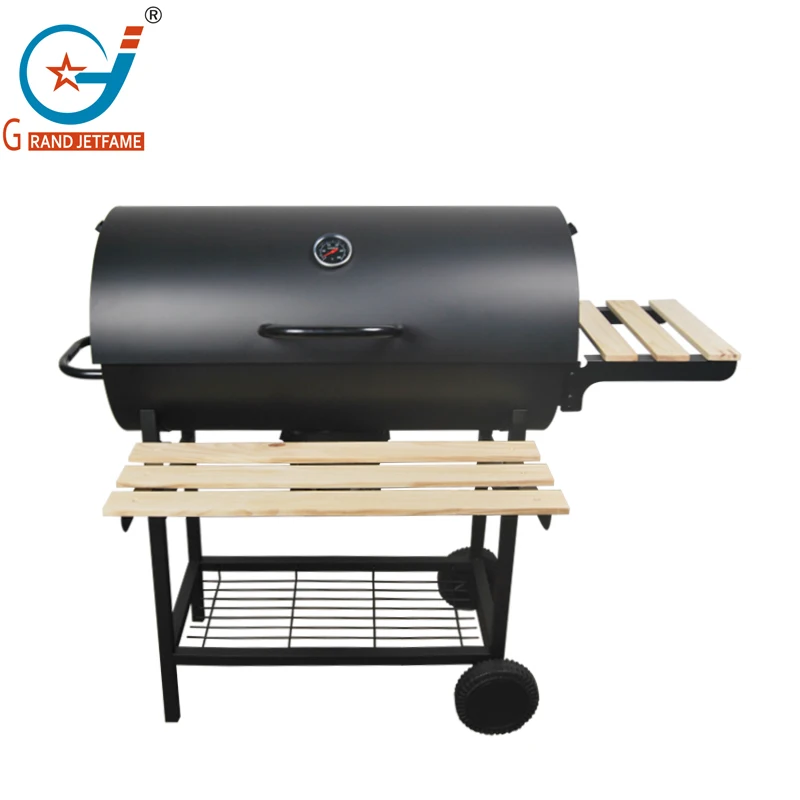 wholesale  barbecue ovens luxury outdoor charcoal bbq grills Heavy duty Charcoal Barbecue trolly bbq Garden grill