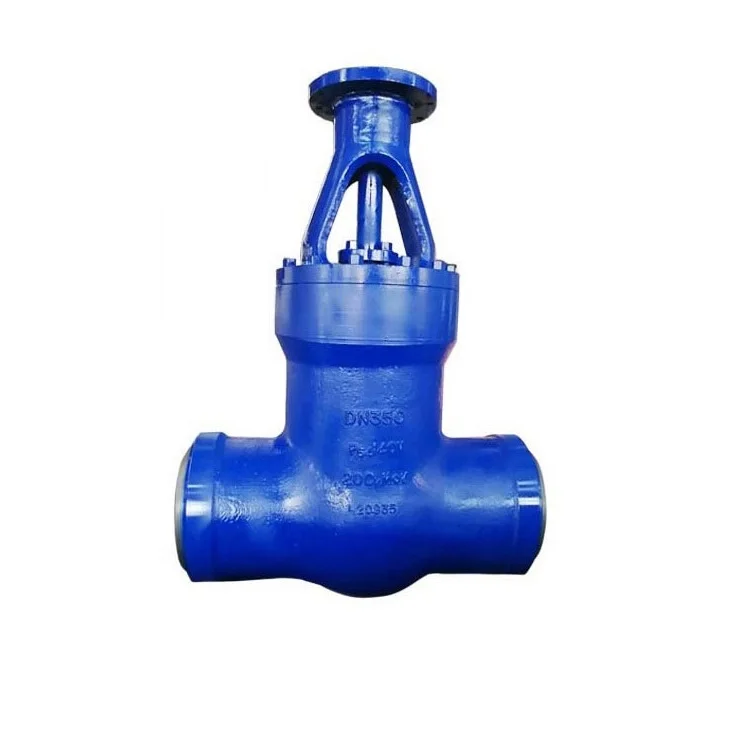 Spur gear driven welded gate valve Bevel gear driven welded gate valve