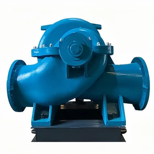 High Pressure Horizontal Split Case Pump Industrial Double Suction Pump Large Flow Water Pump