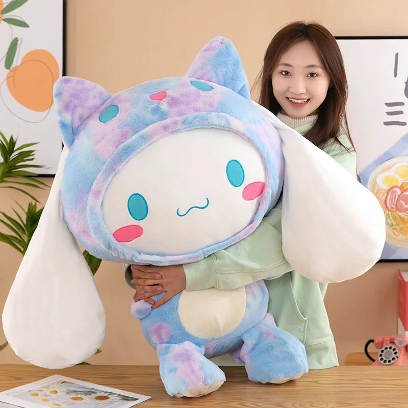 ZD 27-80cm Plush Toy Cartoon Kuromi Plush Doll Cinnamoroll Stuffed Toy Cute Japan My Melody Plush Toys Gift