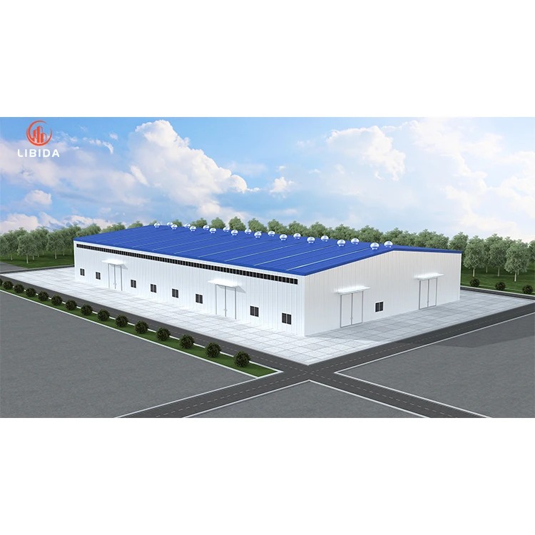 Chinese Factory Manufacture Steel Prefabricated Workshop/Office Building/Storage Warehouse