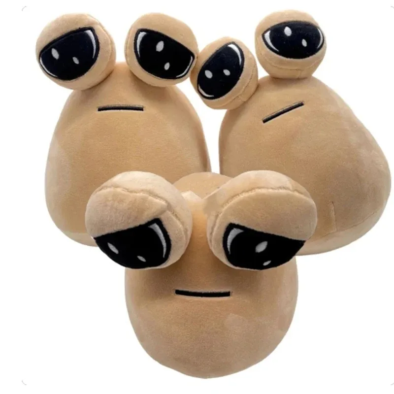 My pet Pou plush alien doll Clown Poop Revenge doll game plush toy soft high quantity stuffed toys Intellectual joke toy