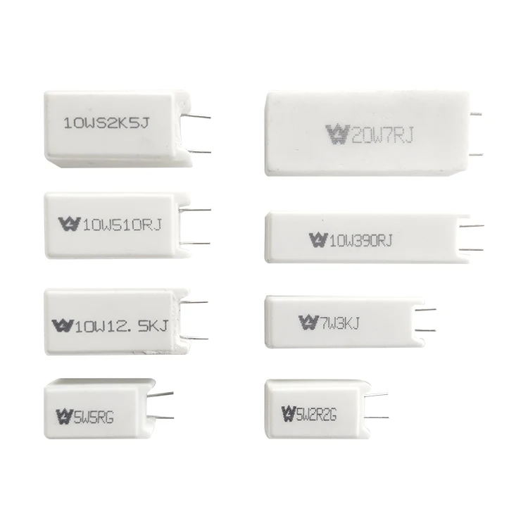 RGG cement resistor, cement resistor,5W ceramic resistor