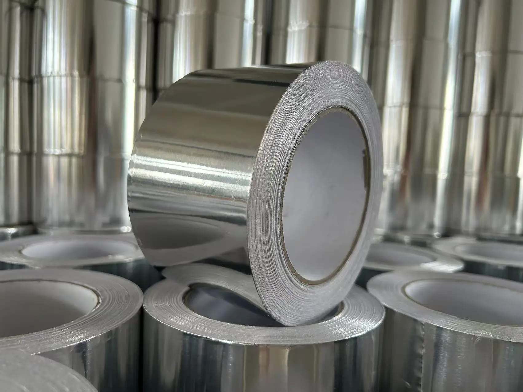 Best Moisture Barrier Waterproof Repair Packing Aluminum Foil Tape High Temp Foil Dryer Vent Tape