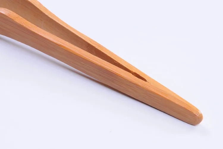 Fancy Wholesale Eco Friendly OEM Kitchen Utensil Natural Reusable Food Toaster Salad Bread Pickle Tea Mini BBQ Bamboo Clip Tongs