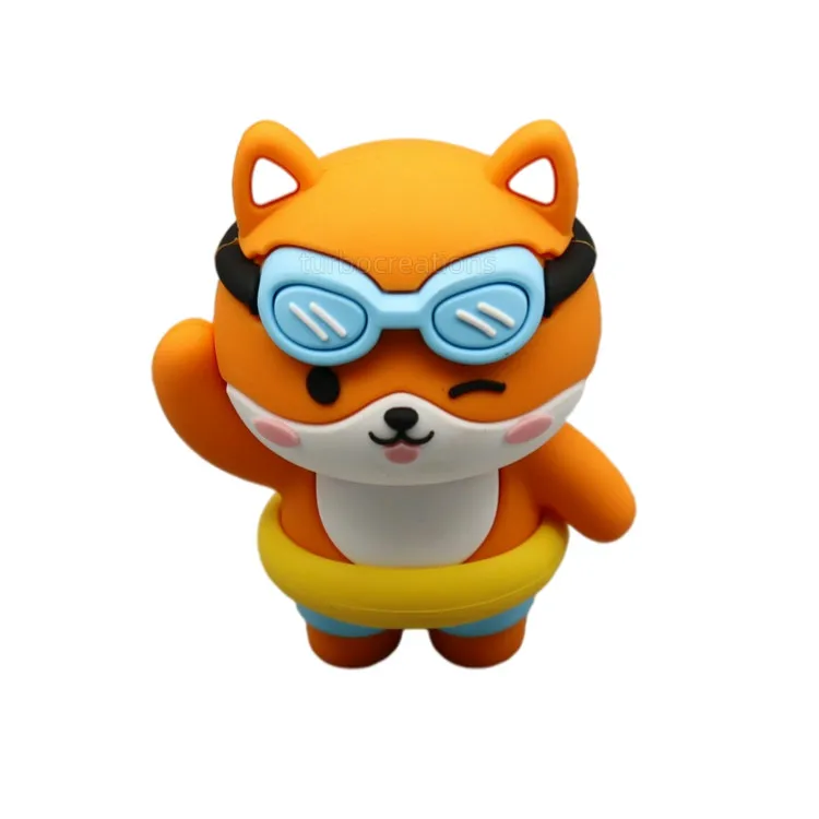 Custom Cartoon Character Dog PVC Anime Figurines 3D Action Figure Animal Figurines Toys