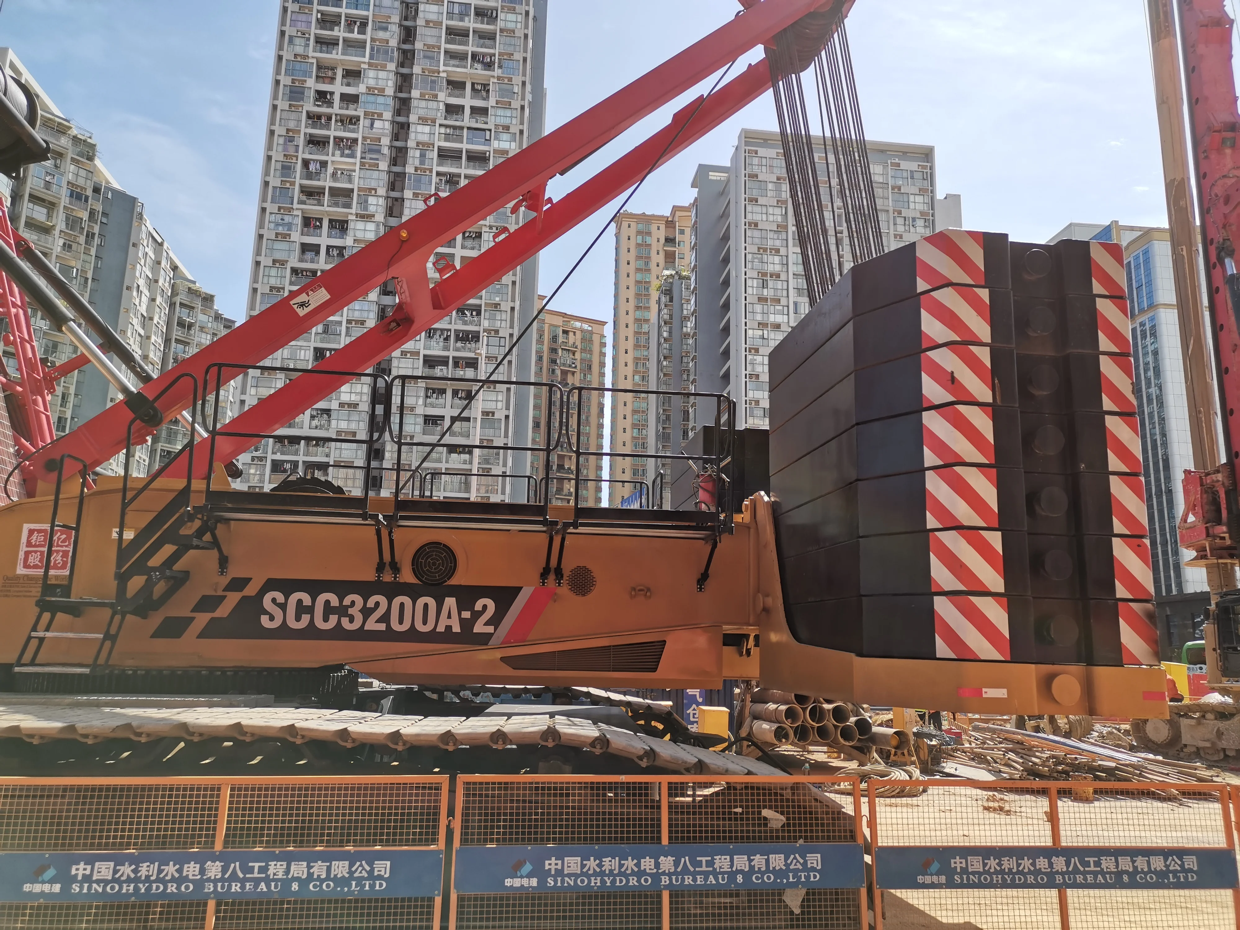 Good condition  Crawler Crane Hot Selling used SANY 320 ton  cheap Price  Crawler crane used construction machinery in dubai