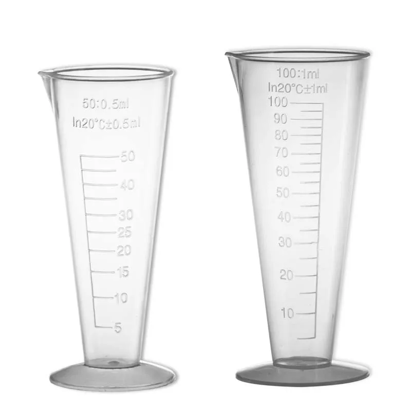 Transparent Clear Glass Measuring Cylinder Graduated Cylinders for Laboratory