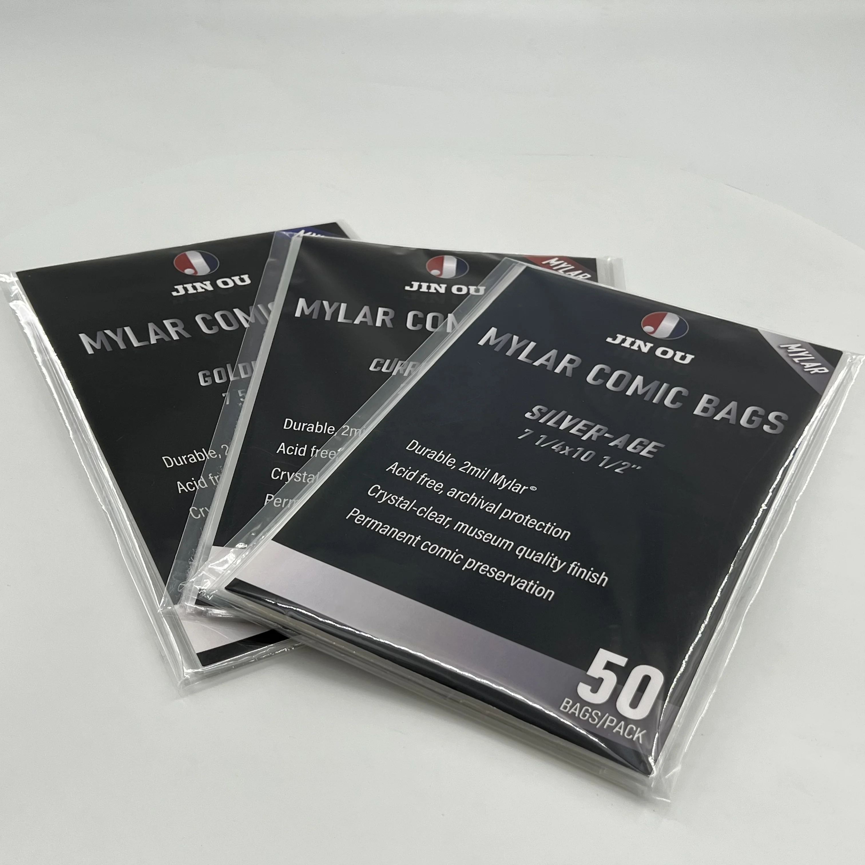 Factory price Resealable Comic Book Sleeves JD-LD OPP Comic Bags