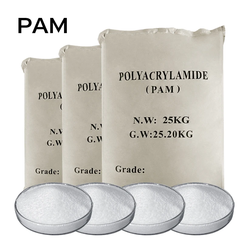 Pam Powder Construction Piling Oilfield Construction Chemicals Anionic Polyacrylamide PAM