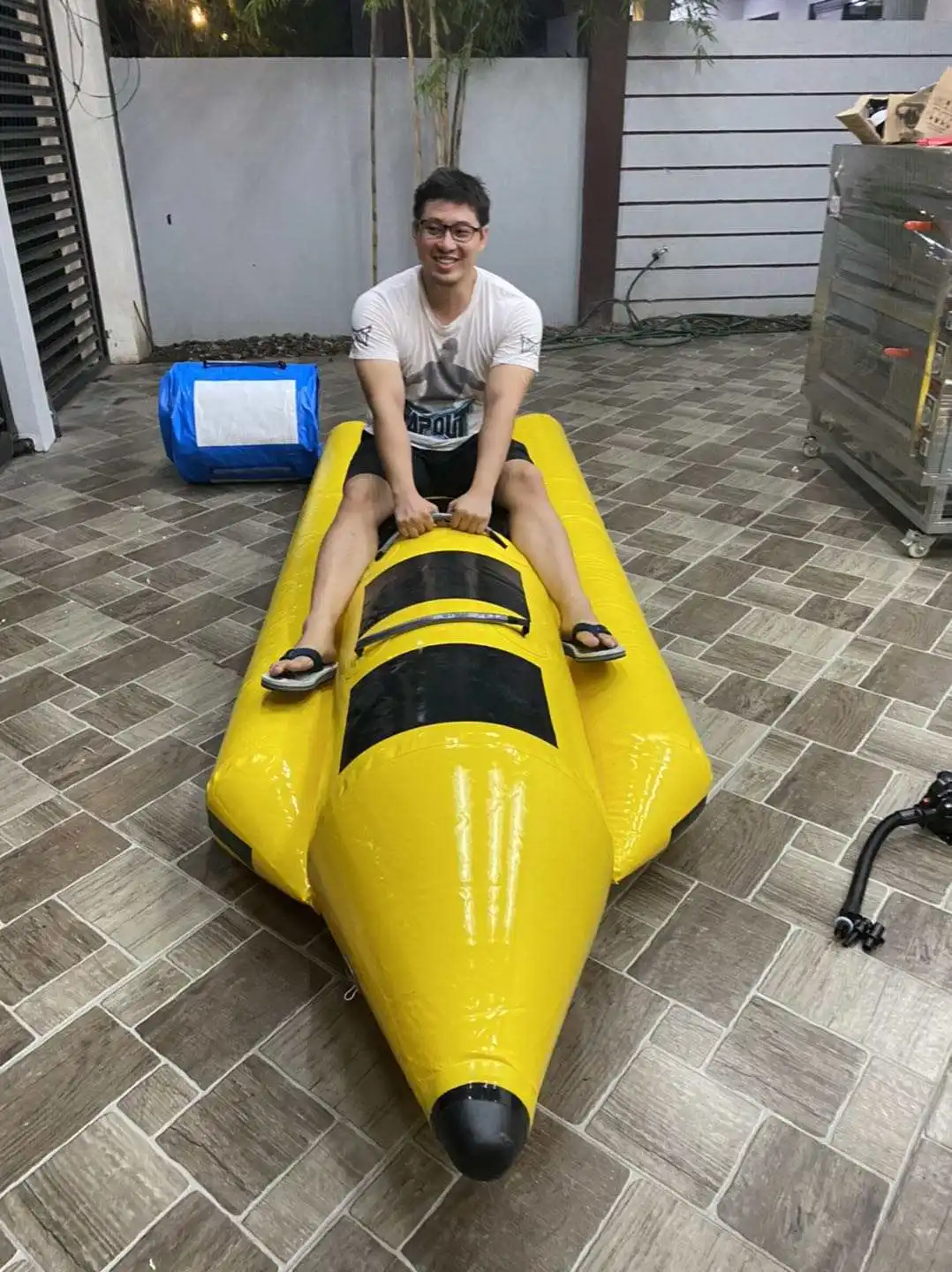 Factory Price inflatable flyfish banana boat  Inflatable Water Games Flyfish Banana Boat