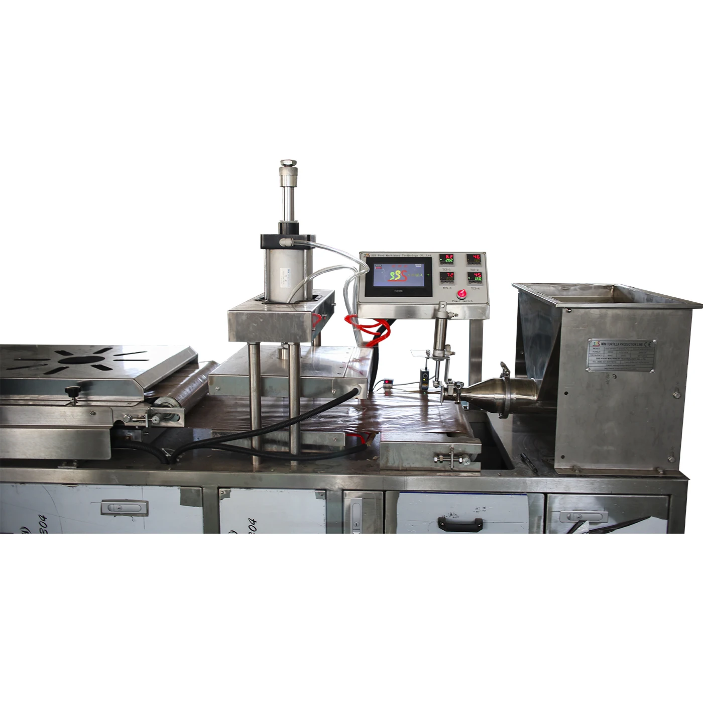 tortilla roti making machine tortillas chapati maker dough maker spring roll wrap machine