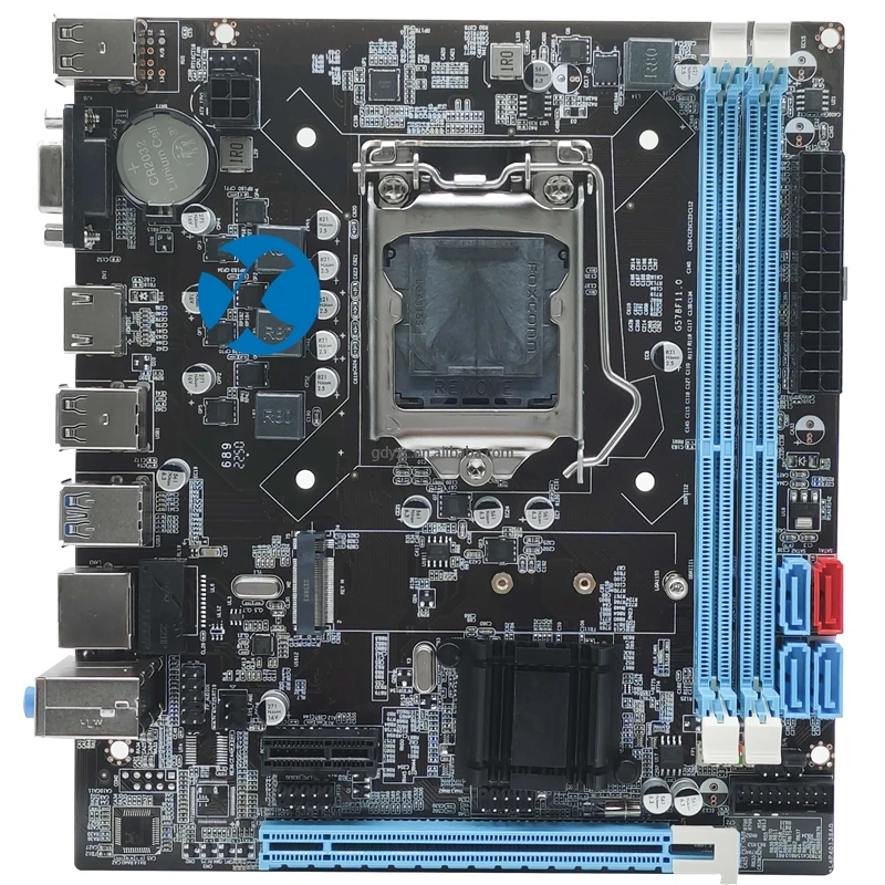 100M 1000M B75 Motherboard LGA 1155 DDR3 Memory gaming pc mb