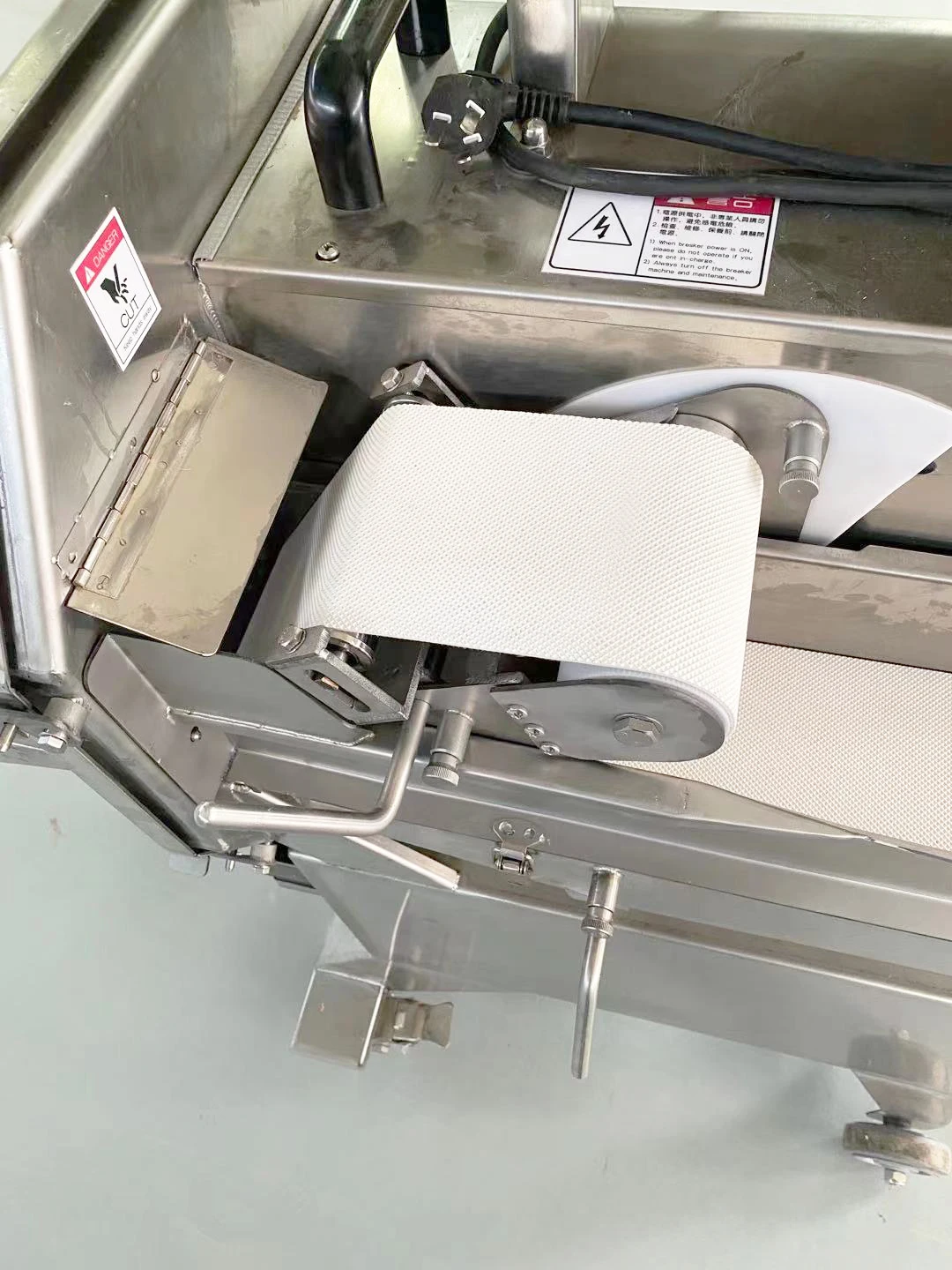 Sausage Bacon Cooked Meat Chicken Breast Ham Cheese Cutter Slicer Cutting Slicing Machine