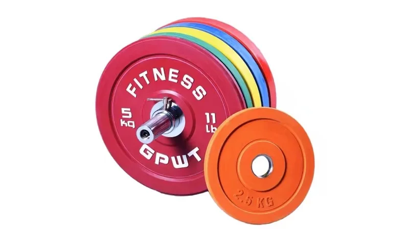 Adjustable weight 10kg set bumper plate weight plates barbell plate