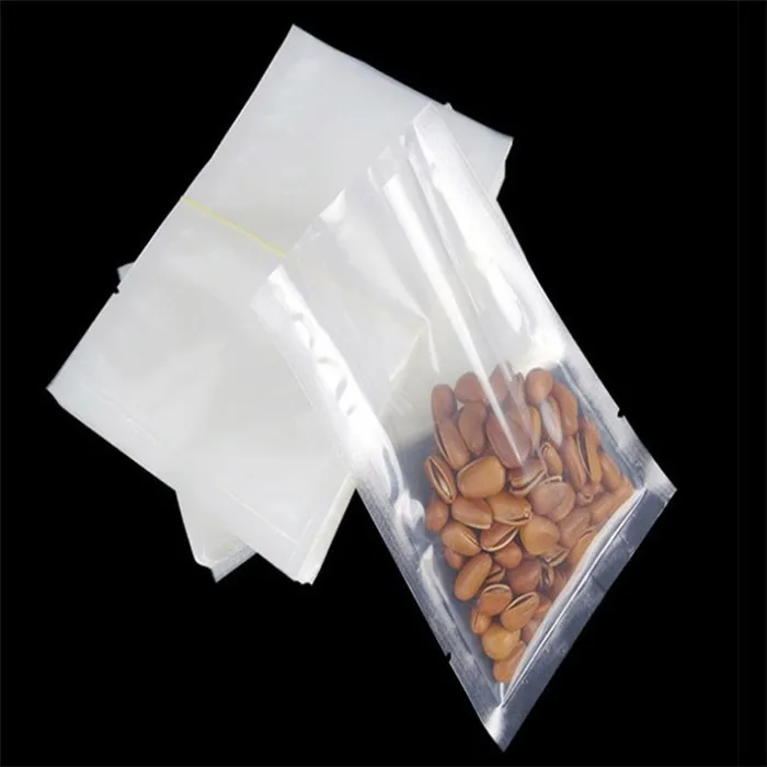 Biodegradable BPA free small custom plastic package food smoked fish packaging nylon frozen vacuum meat food bags