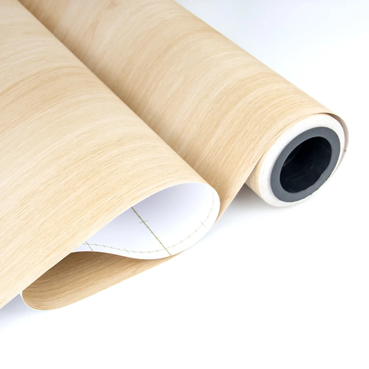 PVC polyvinyl chloride wood grain film Decorative film Marble film wallpaper Furniture color change and renovation