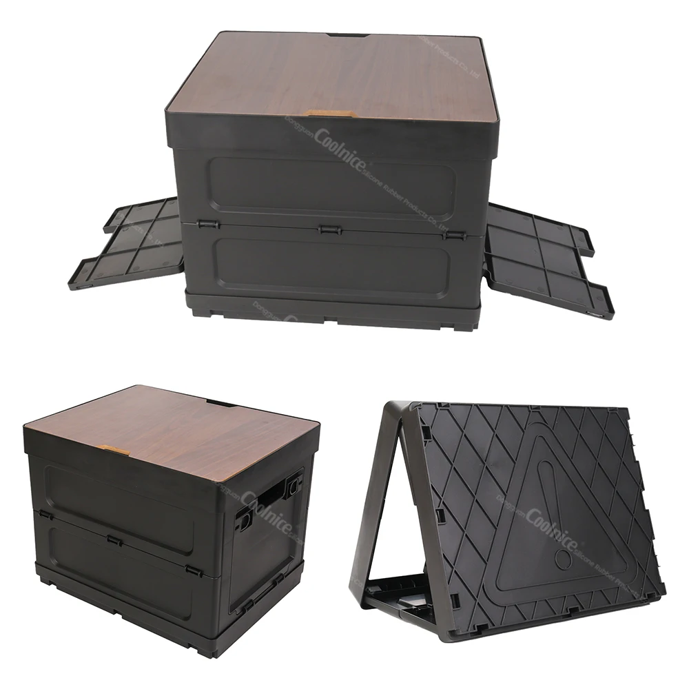 New Product Idea 2025 Durable Trunk Organizer for Car Trunk Storage Organizer for Car Suv Garage Camping