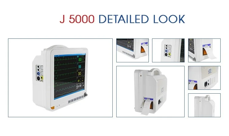 J5000 ICU Medical Equipment Suitable for Sensitive Person Medical Patient Monitor