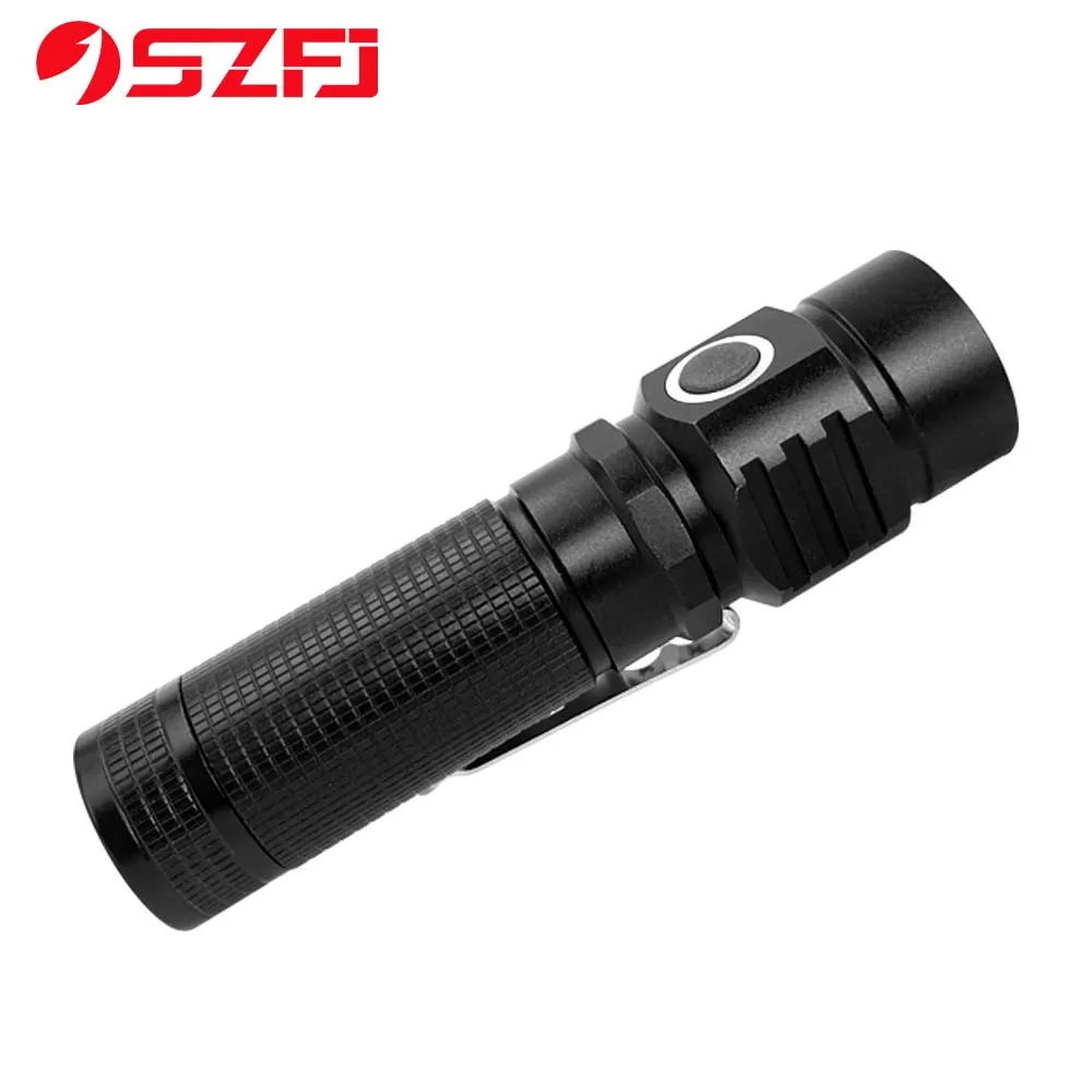 Amazon Led Flash Light Bike Front Light super bright flashlight rechargeable flashlight for night riding cycling light