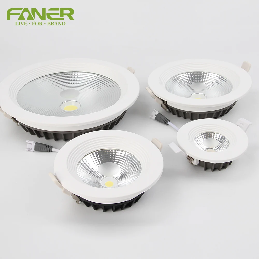  FANER новый дизайн 7 Вт 10 20 30 COB светодиодный светильник с сертификатами CB CE BIS SASO