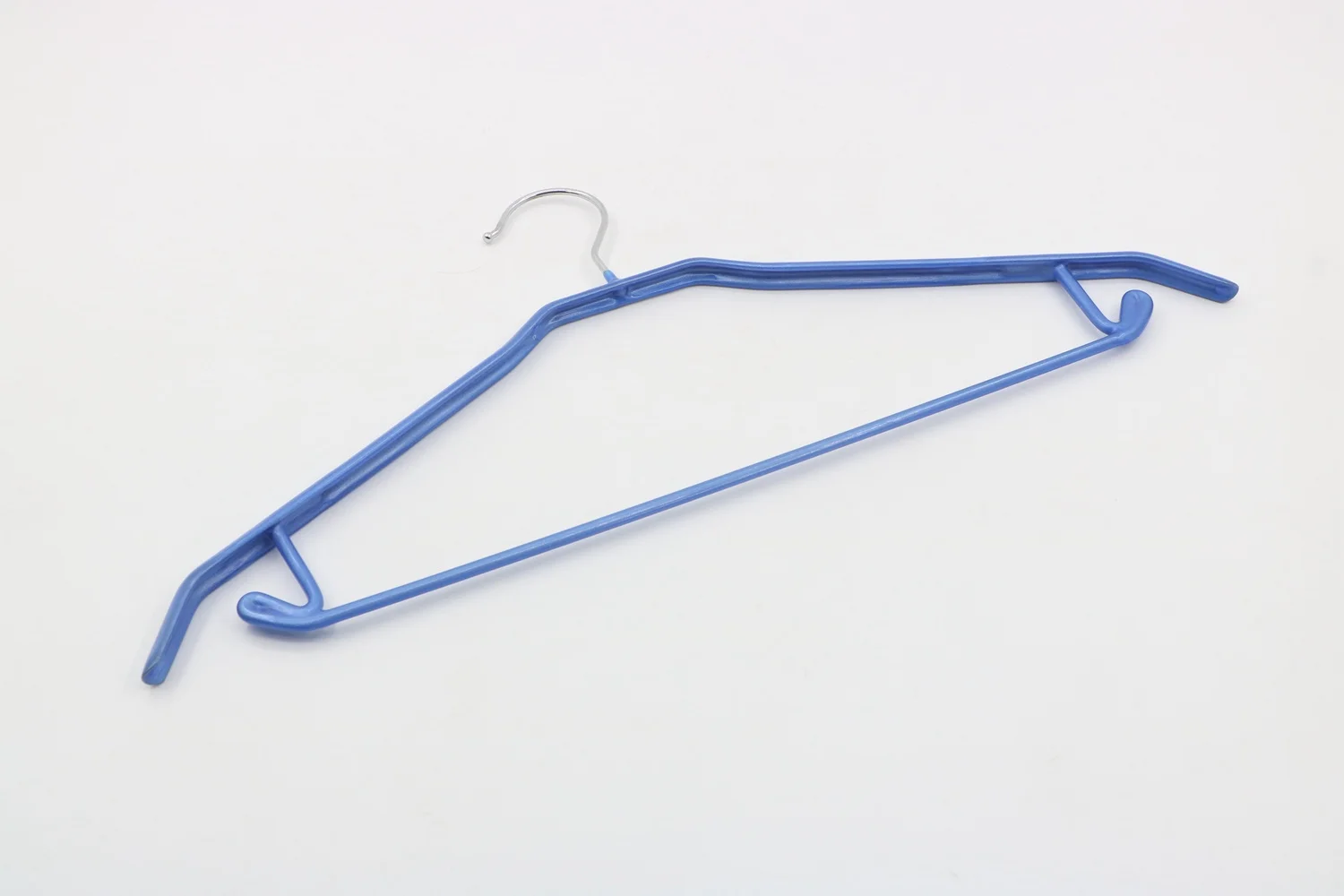 best selling fashion non slip black metal clothes hanger for home
