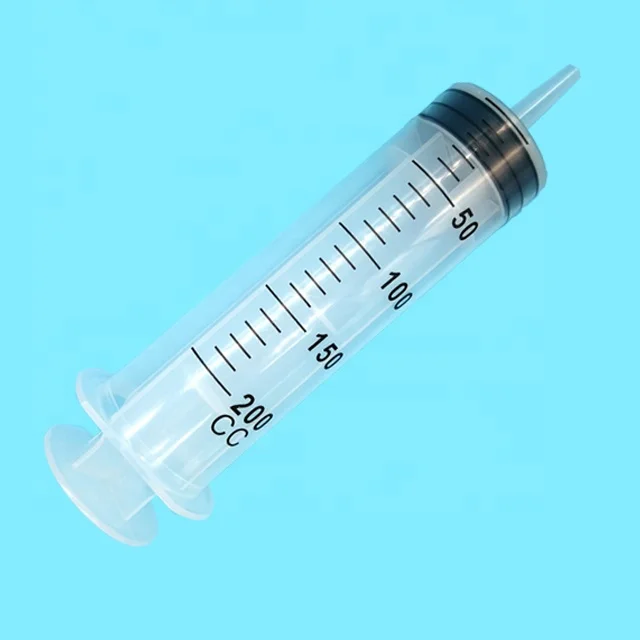 
disposable syringe irrigation feeding 200ml 